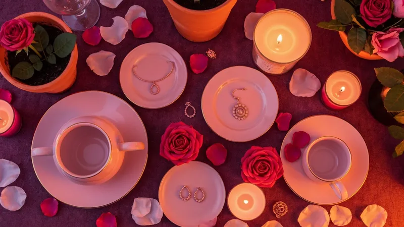 Cadeaux traditionnels pour les noces de roses