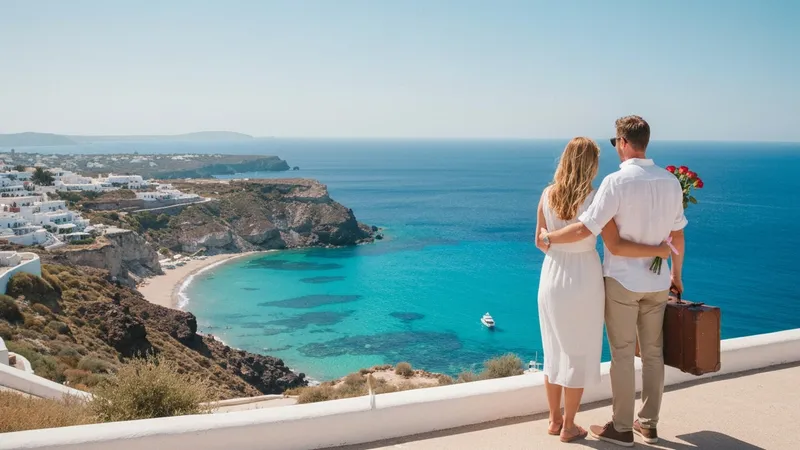 Voyages romantiques pour célébrer une décennie